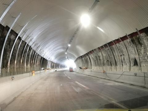 A2 Autostrada del Mediterraneo, galleria Tribito, lavori in corso