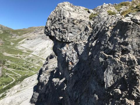 Disgaggio massi instabili sul versante di Bormio (SO)