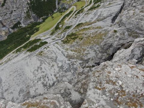 Ultimata la barriera paramassi a Bormio