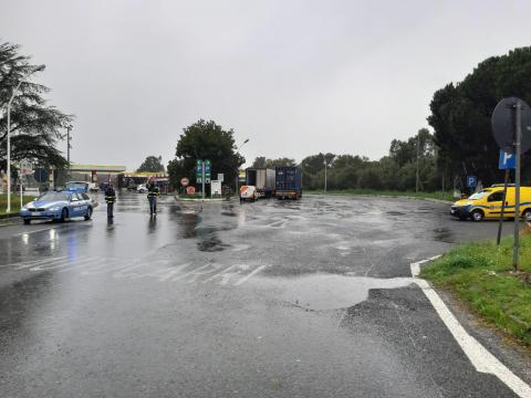 A2 Autostrada del Mediterraneo,  filtraggio mezzi