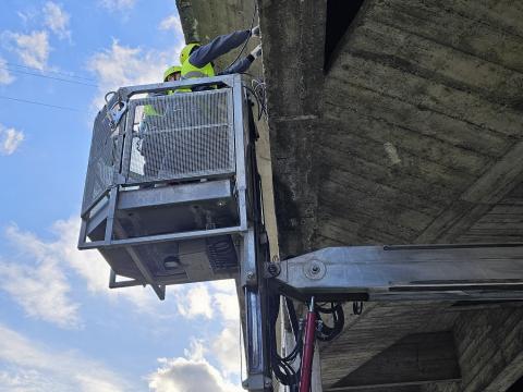 Anas - installazione sensori viadotti Umbria