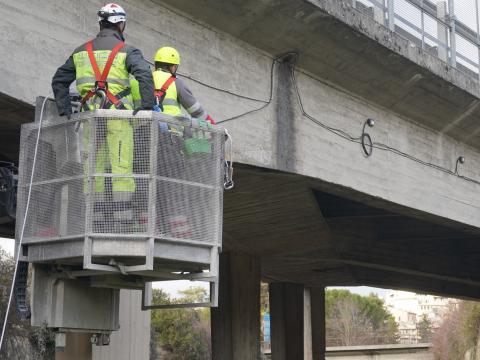 Anas - installazione sensori viadotti Umbria