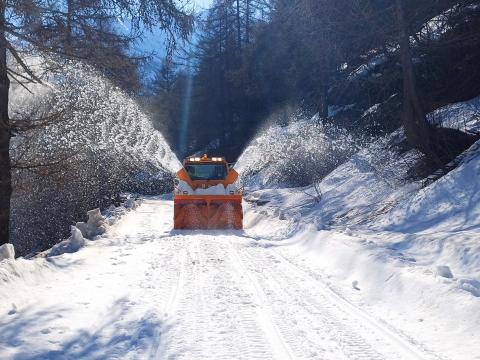 Anas - sgombero neve SS26 - SS27 Valle d'Aosta