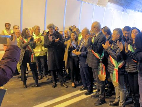 Apertura tratto strada statale 743 “Nerico – Bellamuro” 