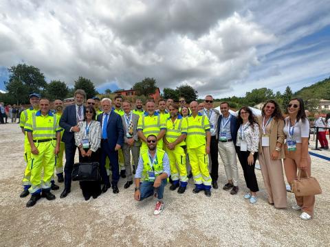 Avvio lavori Pedemontana Sud delle Marche