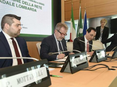 Incontro Anas - Regione Lombardia