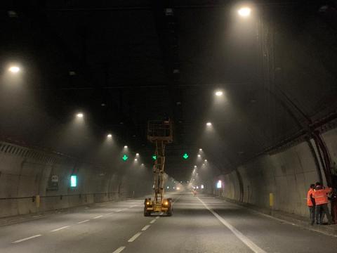 Galleria Appia, sicurezza e illuminazione LED