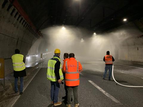 Galleria Appia, sicurezza e illuminazione LED