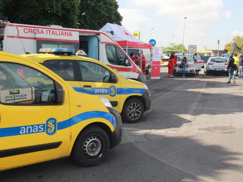 Foto 3: Save The Trucker, Anas e Croce Rossa Italiana insieme per la sicurezza dei viaggiatori