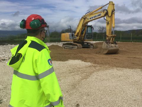 Foto 3 - Cantiere della Variante di San Marco dei Cavoti, in provincia di Benevento