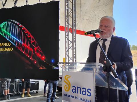 Inaugurazione Viadotto San Giuliano Gemme