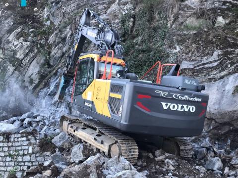 Lavori variante Tremezzina a Colonno