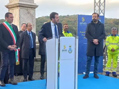 Ministro delle Infrastrutture e dei Trasporti Salvini
