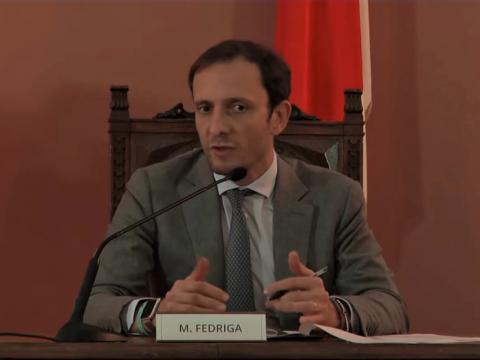 Presidente Regione FVG Massimiliano Fedriga - apertura al traffico variante di Cividale del Friuli