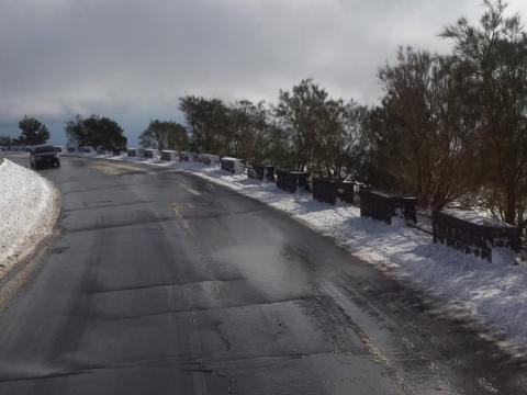 Ripulita la Strada Provinciale 19 'Nicolosi' Rifugio Sapienza