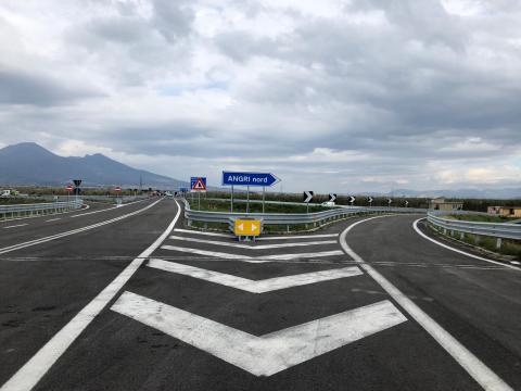 SS268 tratto tra lo svincolo di Angri-via Ortalonga ed il nuovo svincolo di Scafati Sud