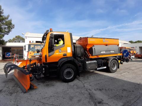 Veicoli neve Anas Puglia