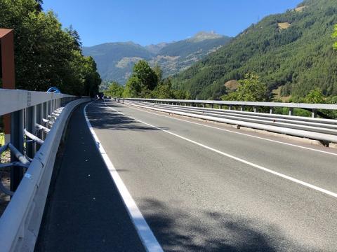 Il viadotto Tovè