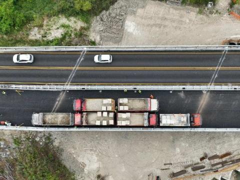 Anas SS231 - prove di carico tangenziale Asti