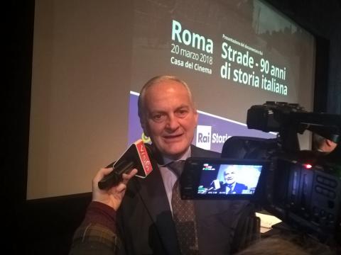 Presentazione documentario Rai “Strade – 90 anni di storia italiana”  (Foto archivio Anas)