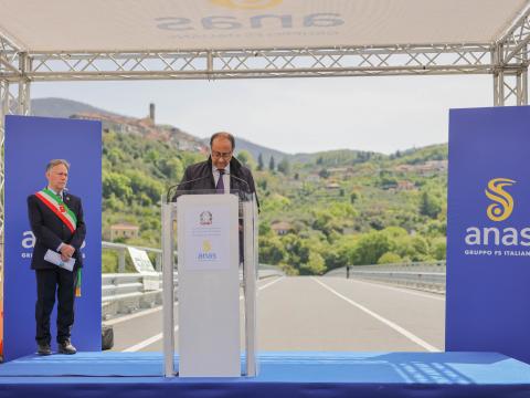 Ponte di Albiano - intervento Presidente Anas Valente