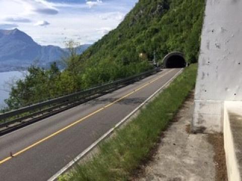 carreggiata sud allestita a doppio senso di circolazione