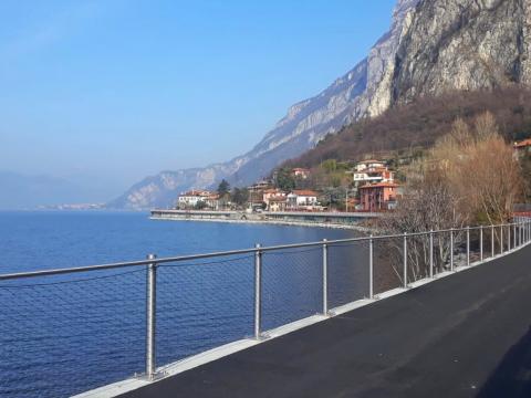 Pista ciclabile fra Lecco Caviate e Pradello