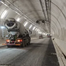 2025 ottobre - lavori galleria est  Valle di Cadore