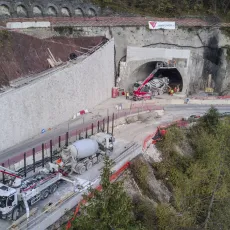 2025 ottobre - lavori imbocco est Valle di Cadore 