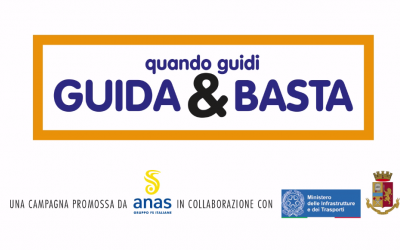 Immagine sulla campagna "Guida e basta" 2018